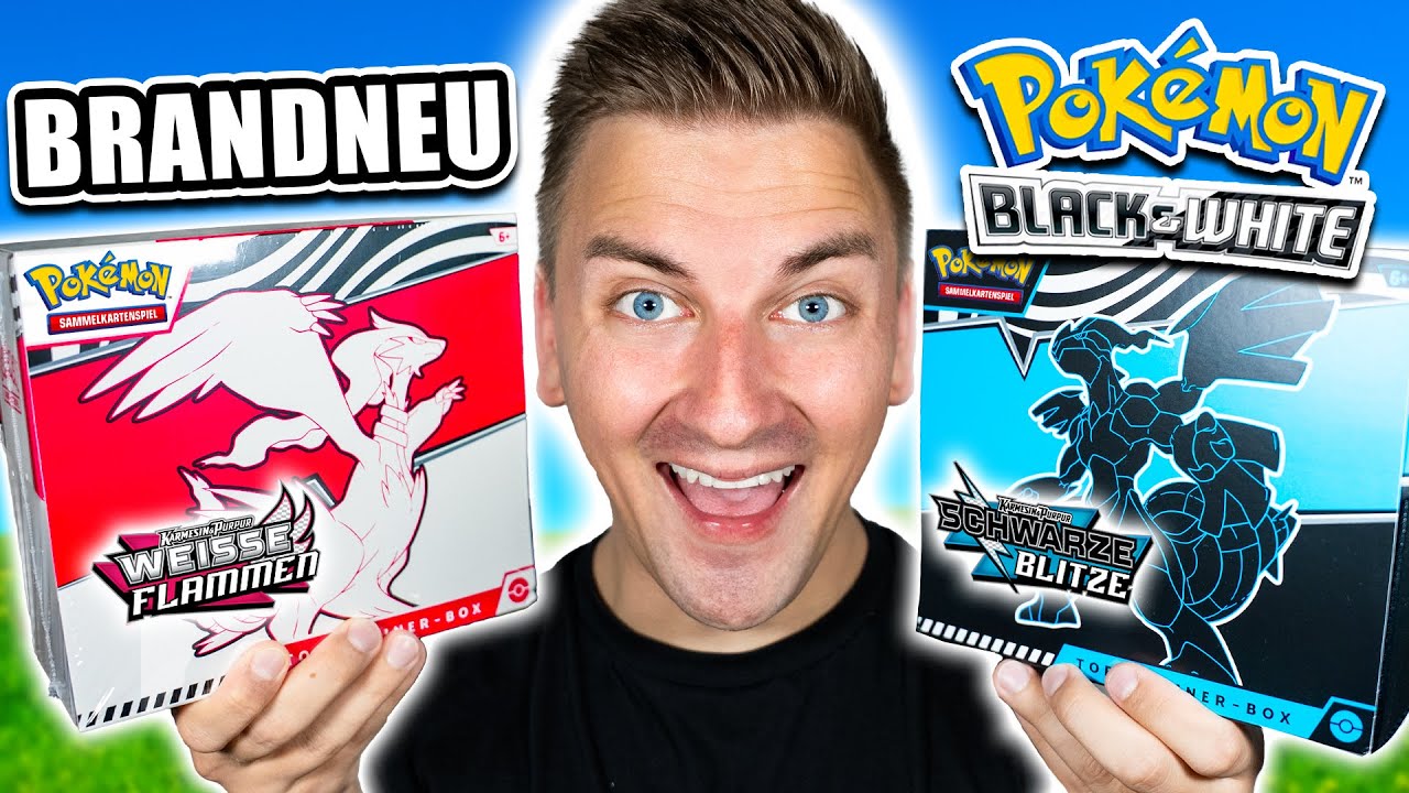 SO GUT ist die NEUE Schwarze Blitze & Weisse Flammen TOP TRAINER BOX  🔥 | Pokémon Booster Opening
