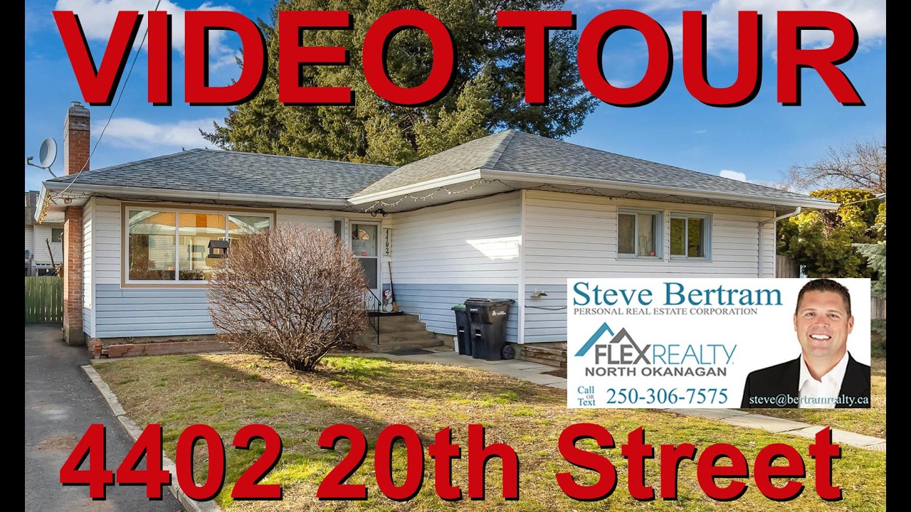 VIDEO TOUR - 4402 20th Street, Vernon