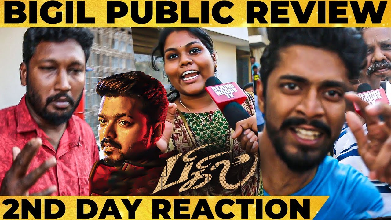 Bigil Public Review: Thalapathy Fans Reply to Haters | Thalapathy Vijay | Atlee
