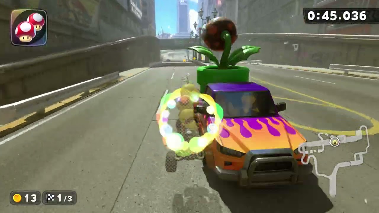 Crown City - 2:04.347 - Pluto 🇺🇸 (Mario Kart World world record)