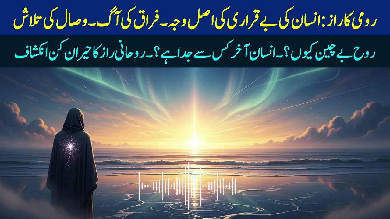 Rumi’s Secret. The Real Reason for Human Unrest and the Fire of Separation #podcast