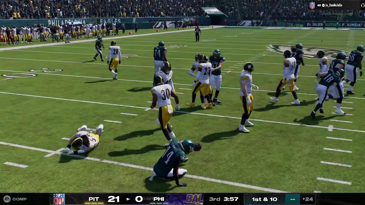 Madden, random team versus a random.