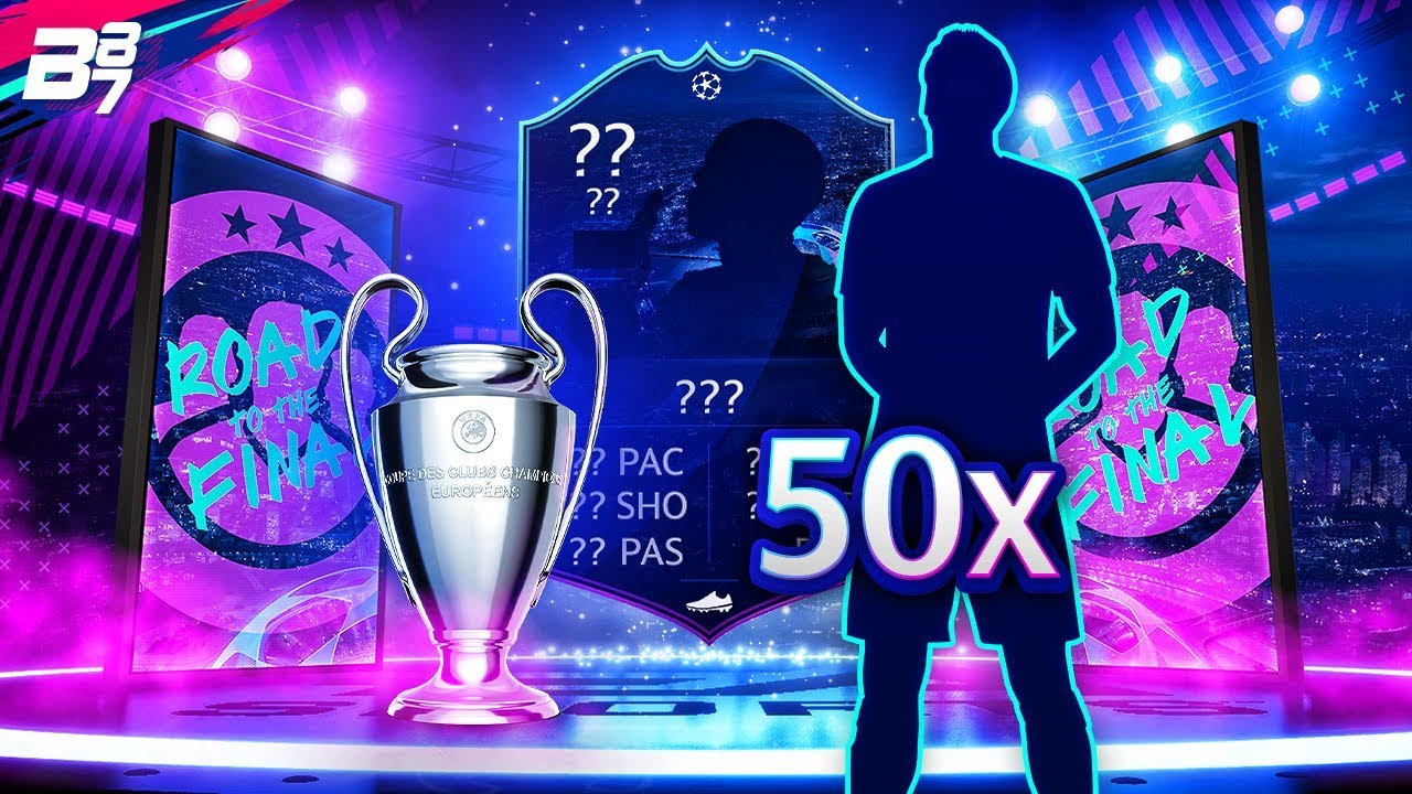 50 X GOLD UPGRADE PACKS! CHAMPIONS LEAGUE ROAD TO THE FINAL! | FIFA 19 ULTIMATE TEAM