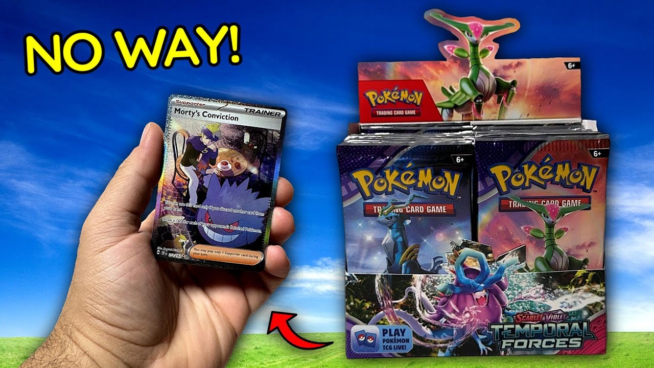 Pokémon TEMPORAL FORCES Booster Box Opening! (AMAZING PULLS)
