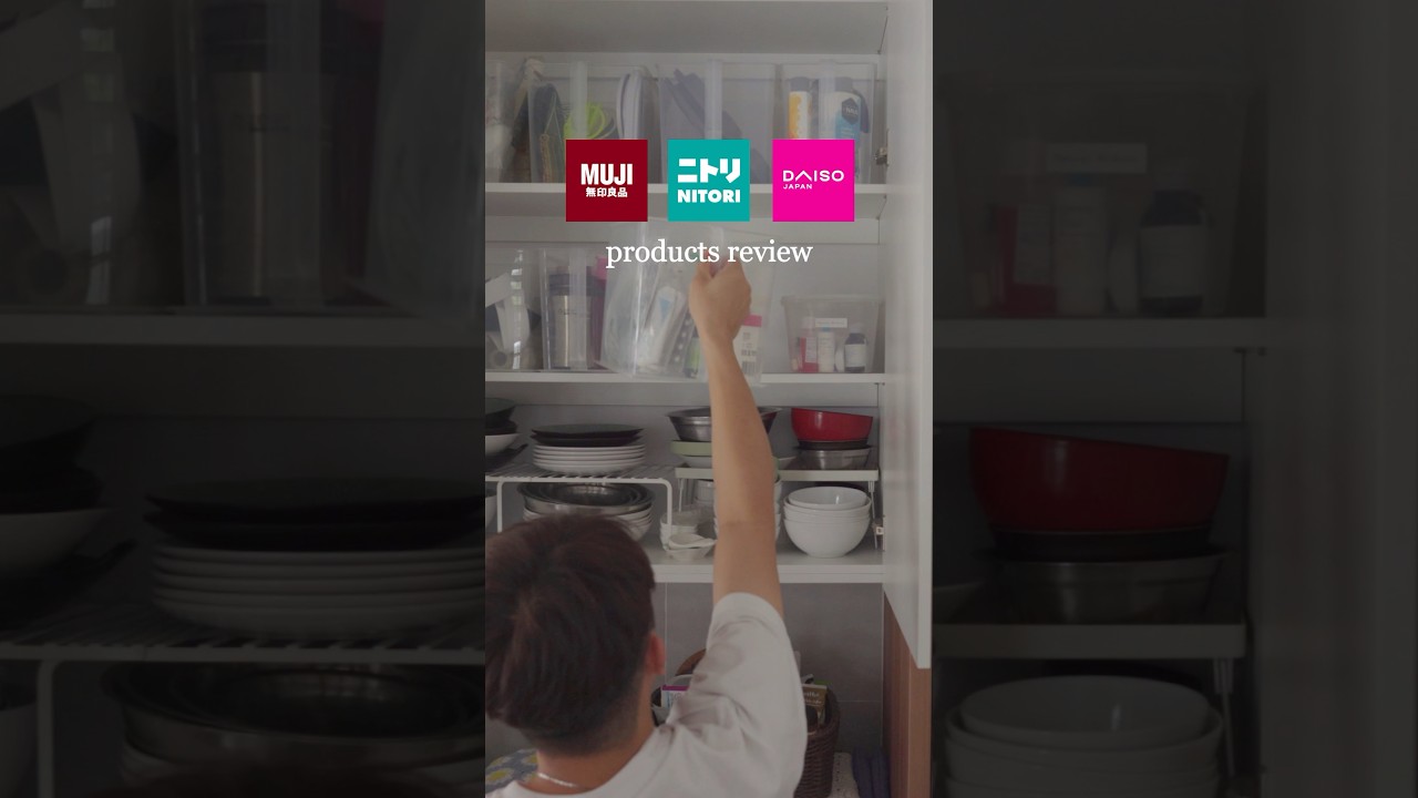Sharing 10 useful household items from Muji, Nitori & Daiso 🏡