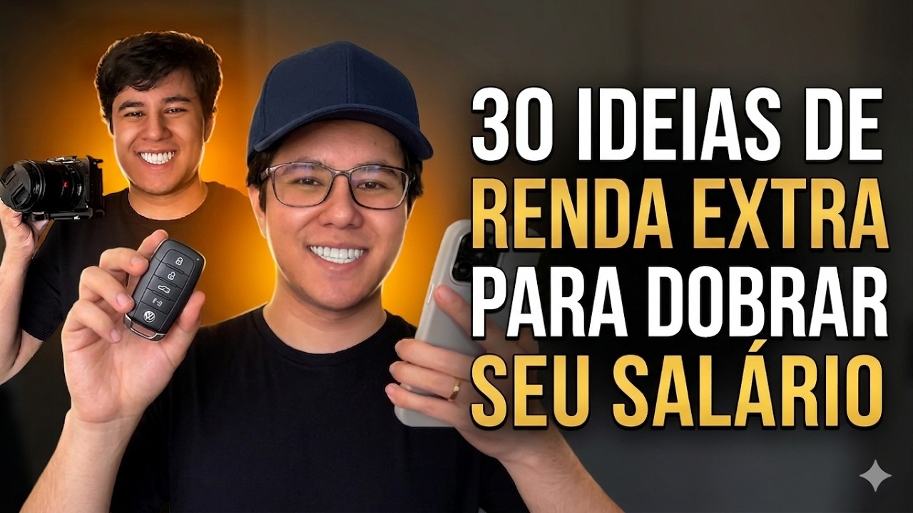 30 IDEIAS DE RENDA EXTRA PARA GANHAR DINHEIRO EM 2026!
