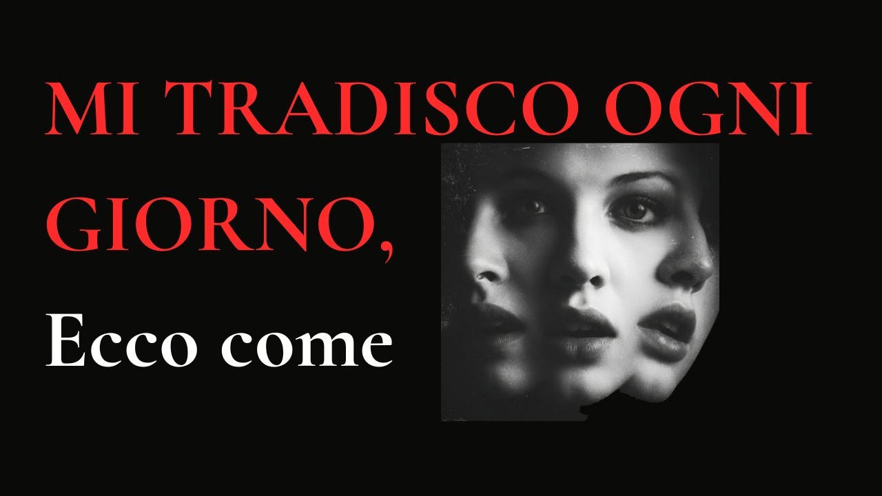 Come Smettere di Sacrificarti Per Lui | Dico SÌ Quando Penso NO: Sto Tradendo Me Stessa | Emotività