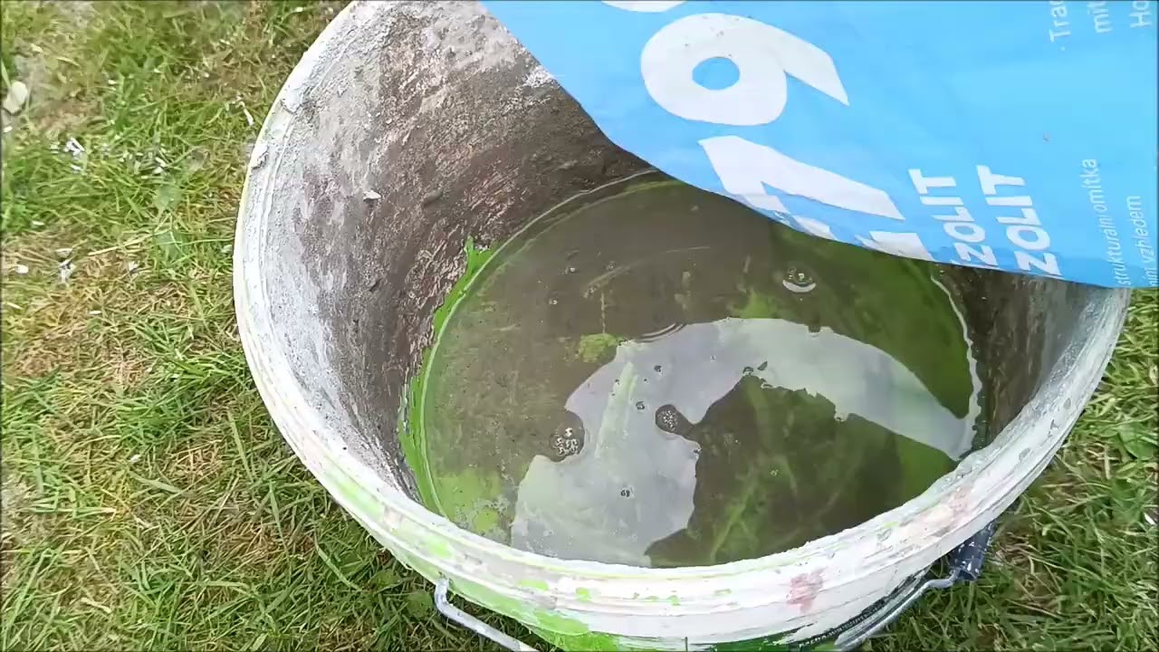 Kőpor festése
