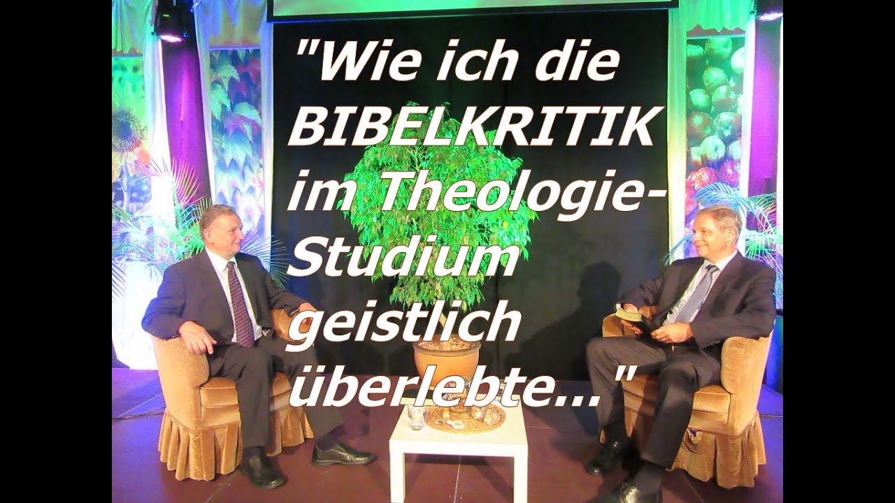 WIE ICH DIE BIBELKRITIK IM THEOLOGIESTUDIUM GEISTLICH &Uuml;BERLEBTE. Dr. Lothar Gassmann antwortet