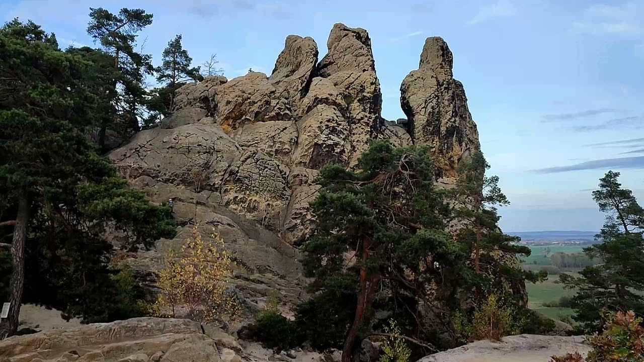 Fascinating Rock Formation - Mountains | 4K Video - Free HD Stock Footage - No Copyright