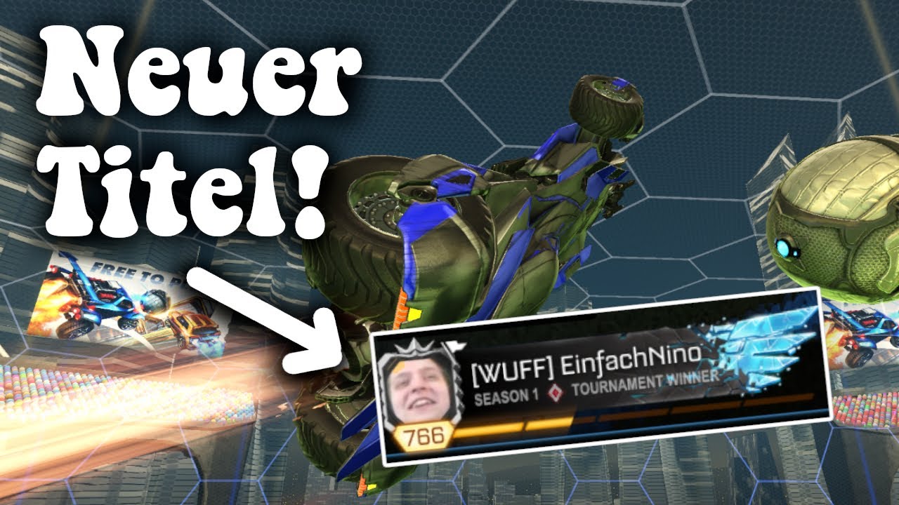 NEUEN TITEL ERSPIELT! Neues Turniersystem! Voll im Rucksack :P | Rocket League | EinfachNino