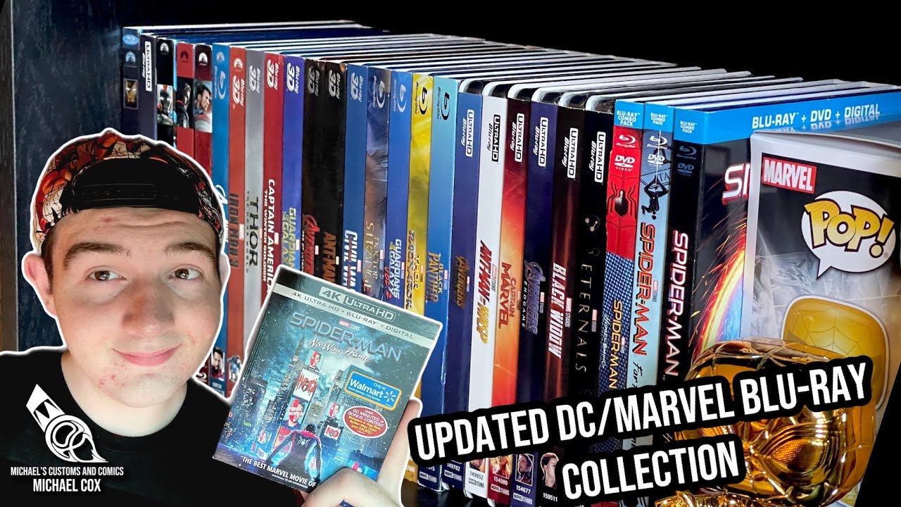 Updated DC/Marvel Blu-ray Collection (2022)…