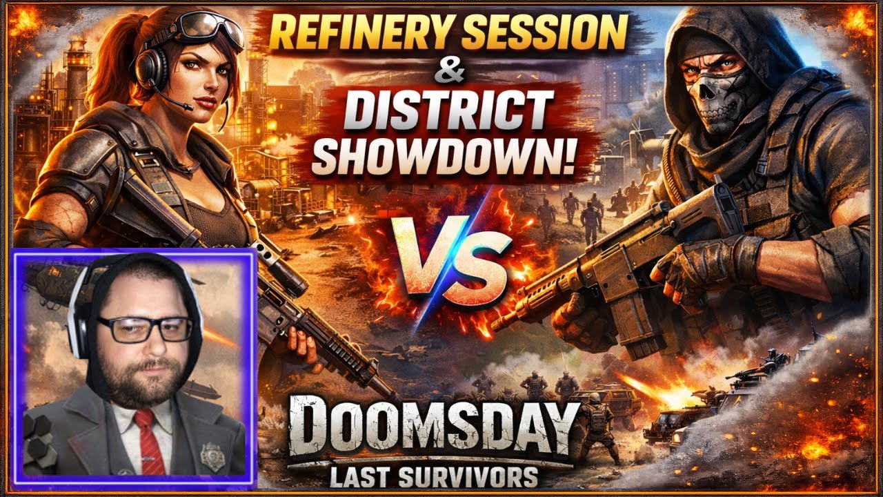 240 District Showdown Rolls + 50k Refinery Session | Doomsday Last Survivors