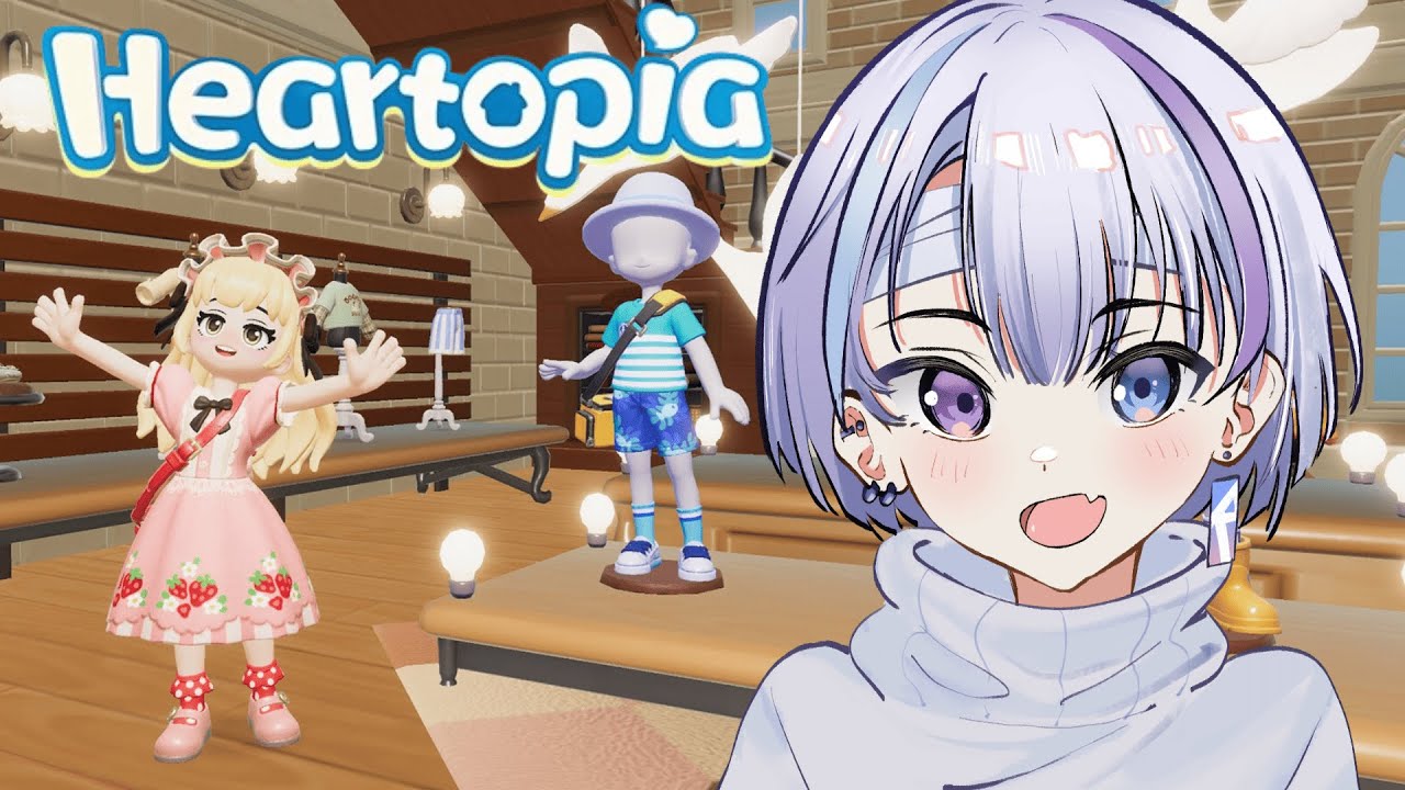 【Heartopia】imut lucu menggemaskan🩵💜