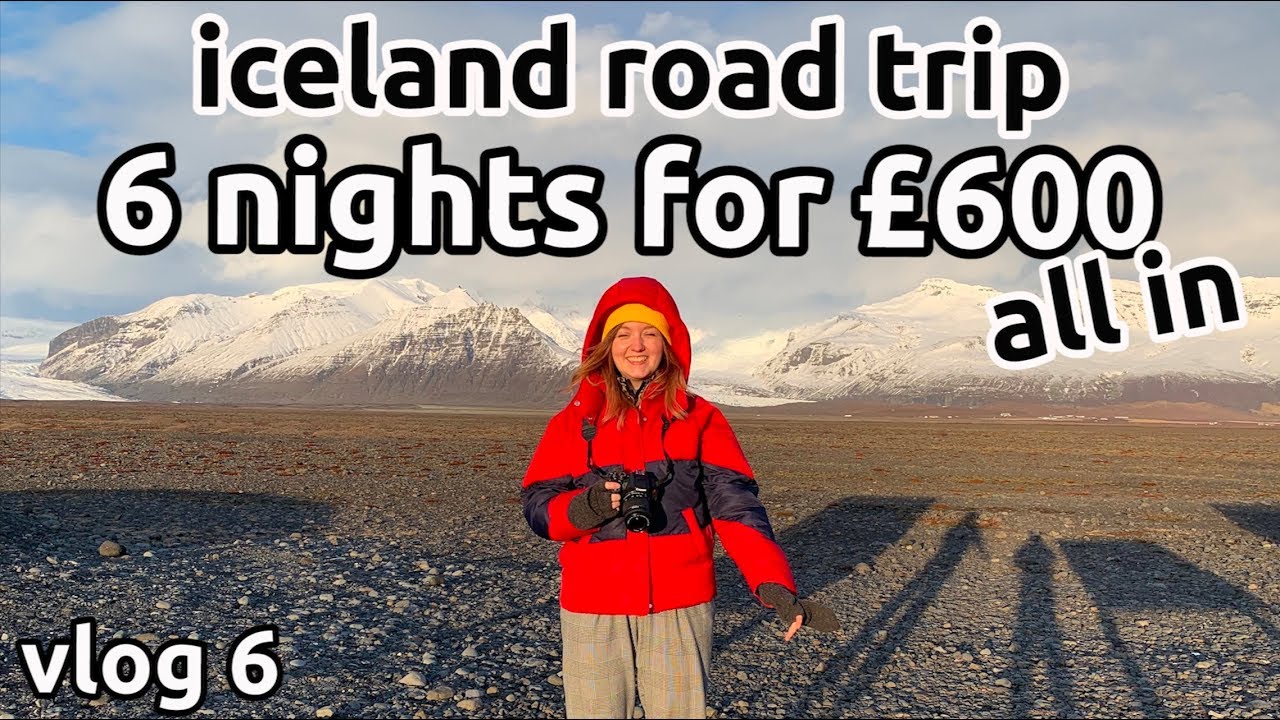 £19 reykjavik hostel | EPIC 6 nights for £600 iceland road trip | vlog 6