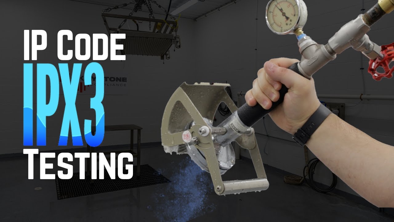 Ingress Protection IPX3 Testing: Guarding Electronics Against Spraying Water