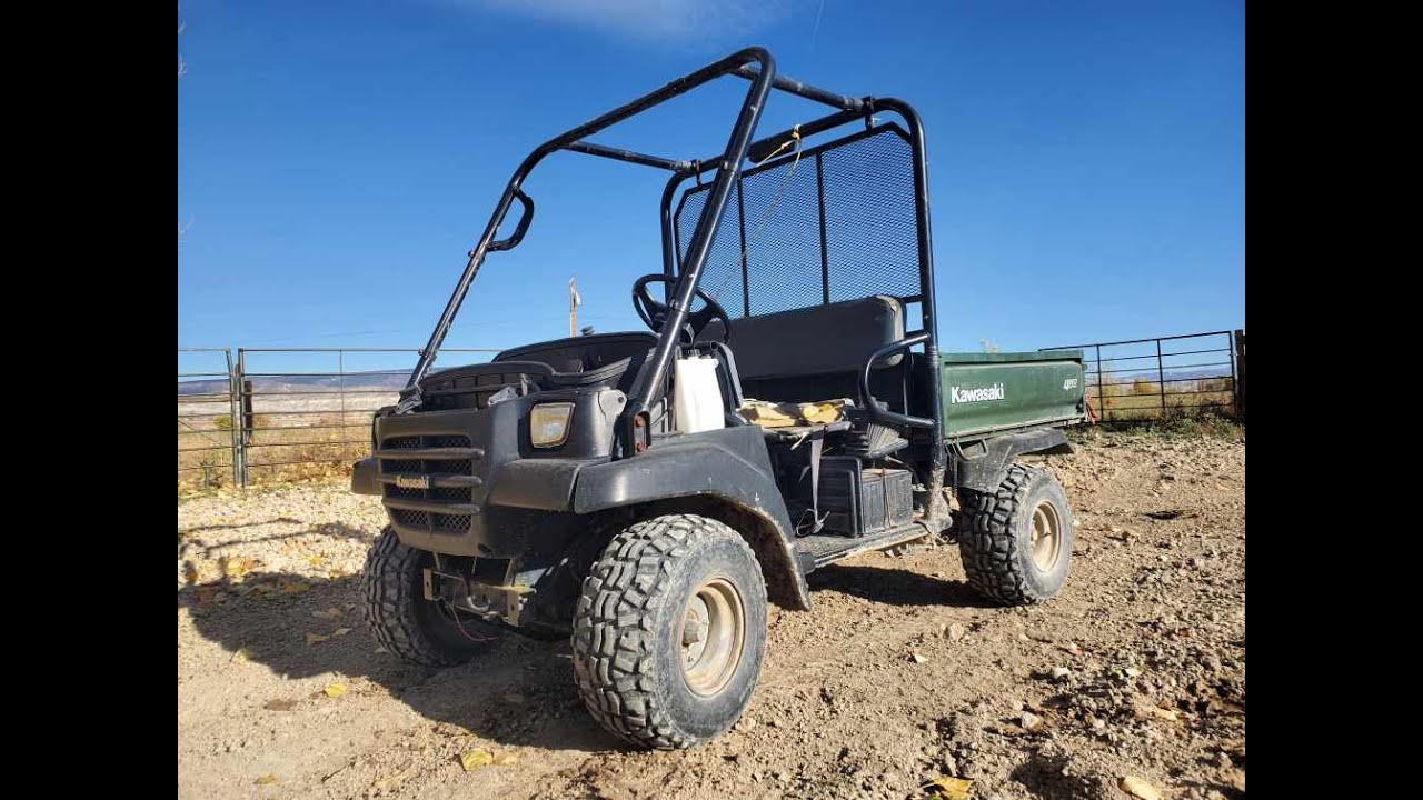 Kawasaki Mule oil seal replacement!