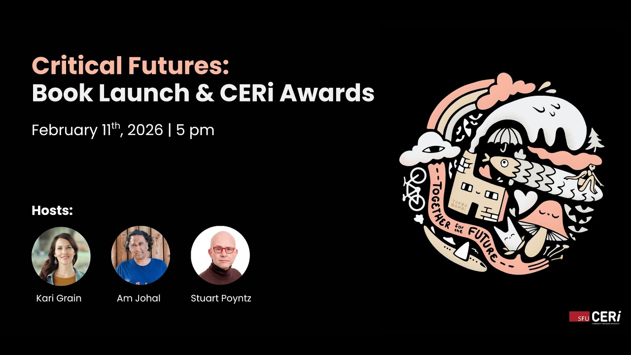 Critical Futures: Book Launch and CERi Awards