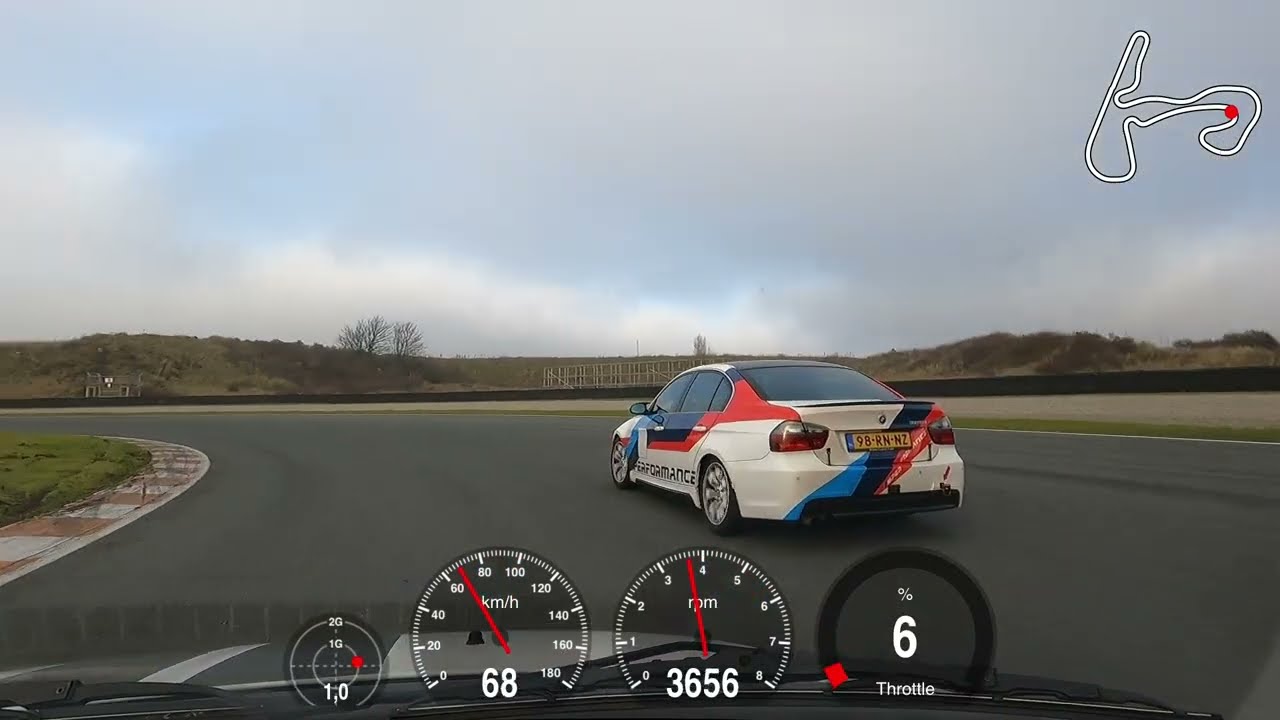 Suzuki Swift Sport ZC31S vs BMW 325i E90 in Zandvoort
