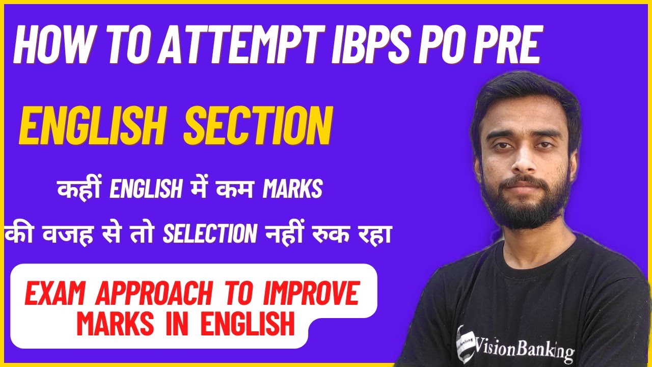 How to score good marks in english in bank exams ? How to Improve marks in english ? IBPS PO 2022 |