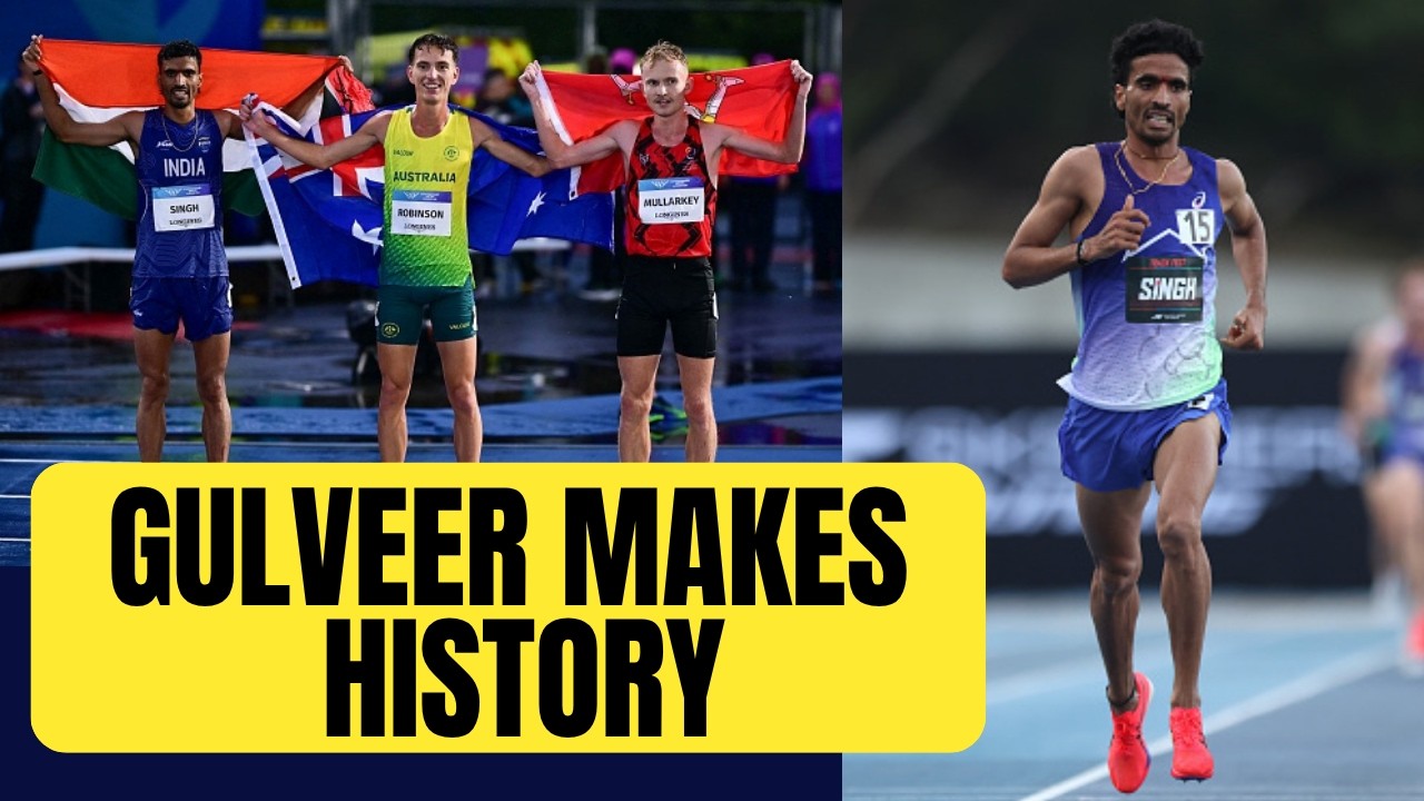 FLASH: Gulveer Singh stunning run earns him a silver in 10000m  | Sports Today