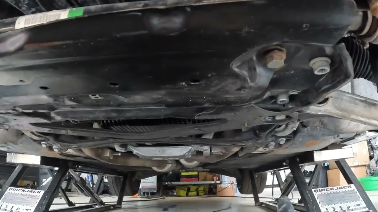 How to remove the sub frame on Audi S5 B9
