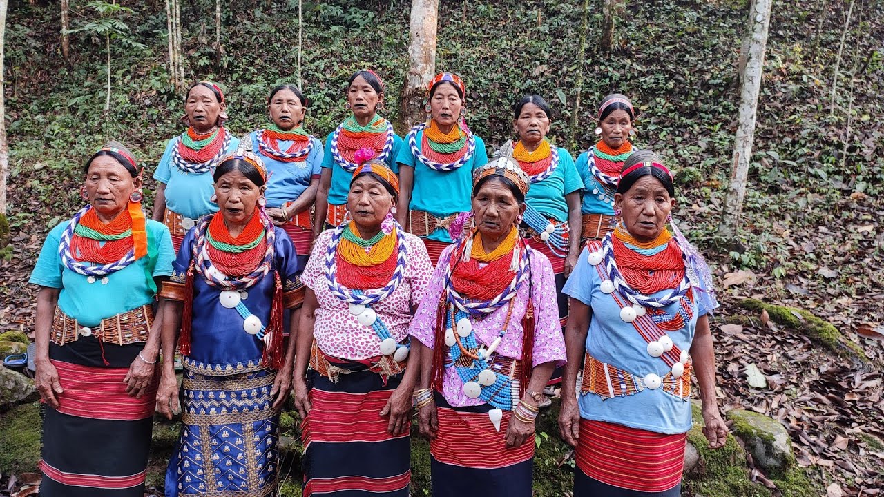 Longkhaw village Womens traditional song