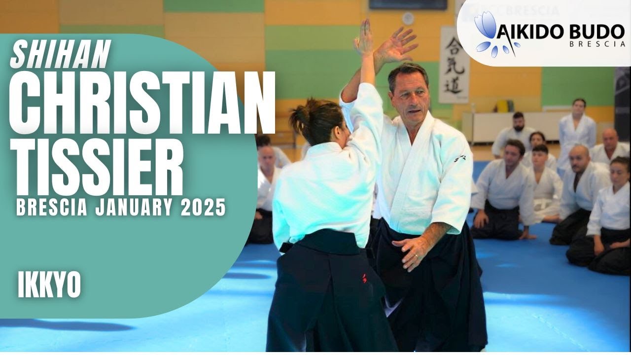 Christian Tissier shihan: seminar in Brescia January 2025 - Ikkyo