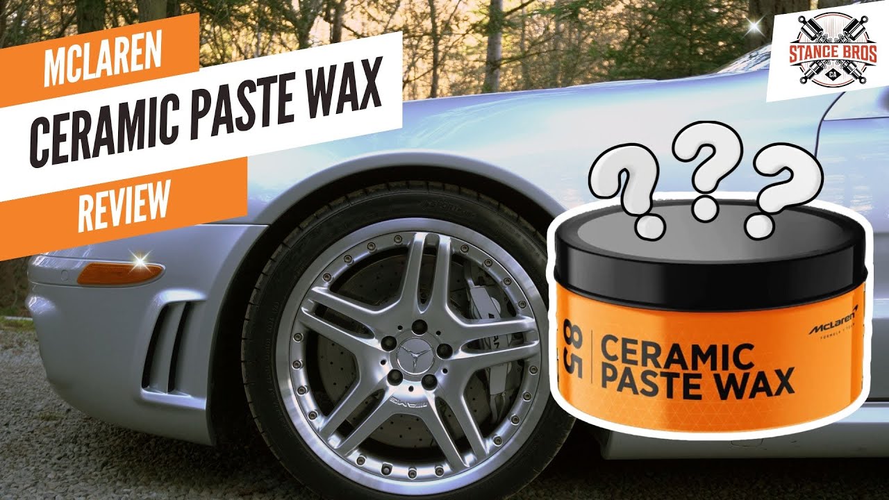 SL55 AMG Gets a Glossy Makeover: Testing Ceramic Paste Wax for Ultimate Shine | Stance Bros