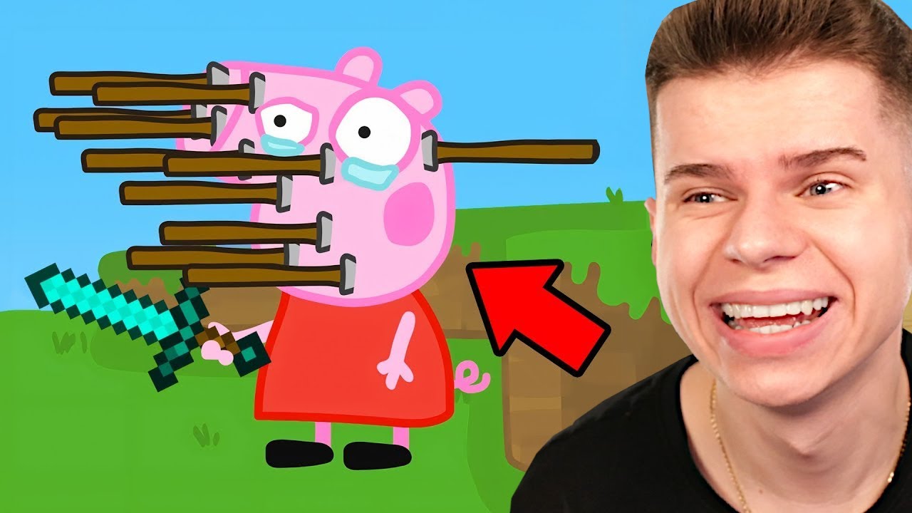 ŚWINKA PEPPA GRA w MINECRAFT 😂😂