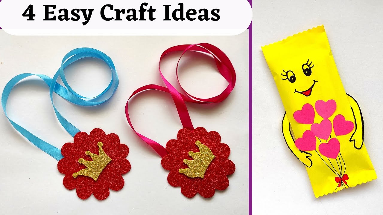 4 Easy DIY Gift Ideas | Simple Craft Ideas | Easy and Beautiful Craft Ideas