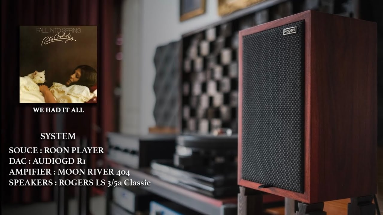 MOONRIVER AUDIO 404 Standard with Rogers LS3/5A Classic