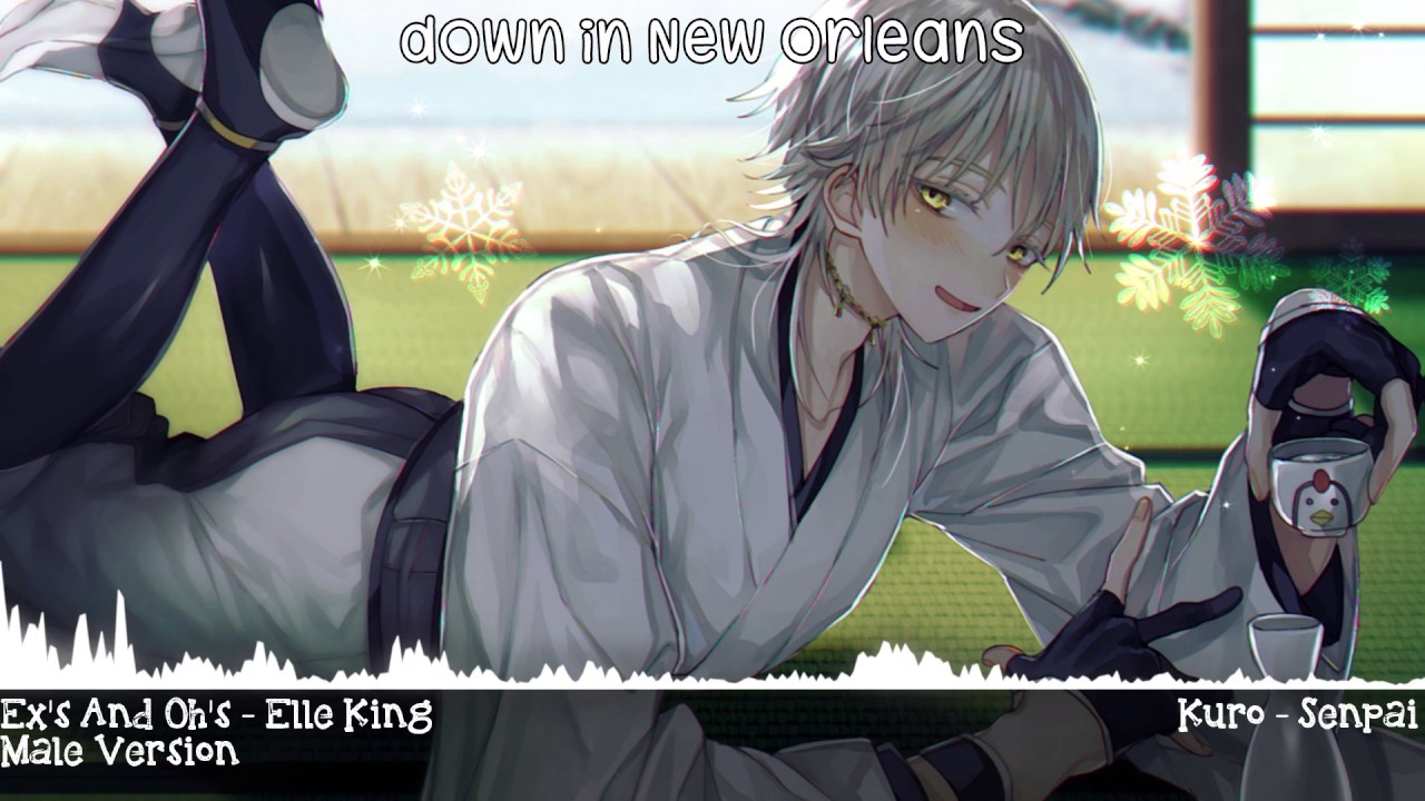 Nightcore - Ex's And Oh's (Male Version) - (Lyrics)