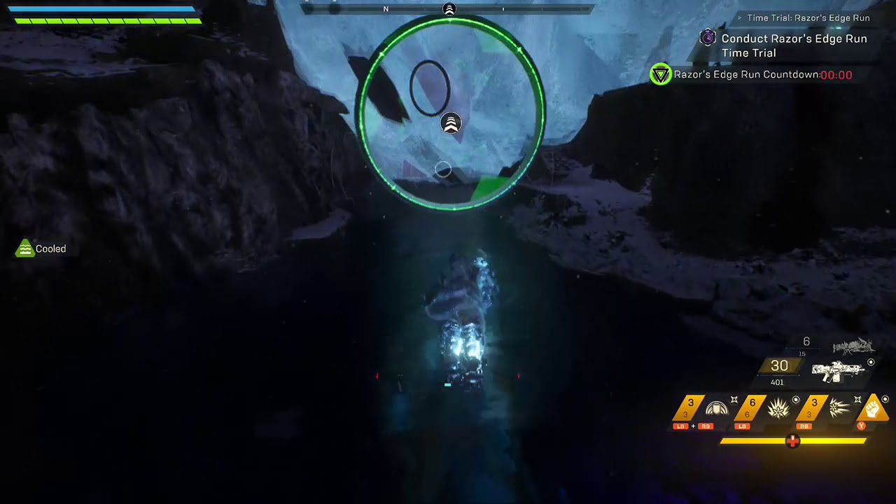 Anthem - Razor's Edge Run time trial - Gold time