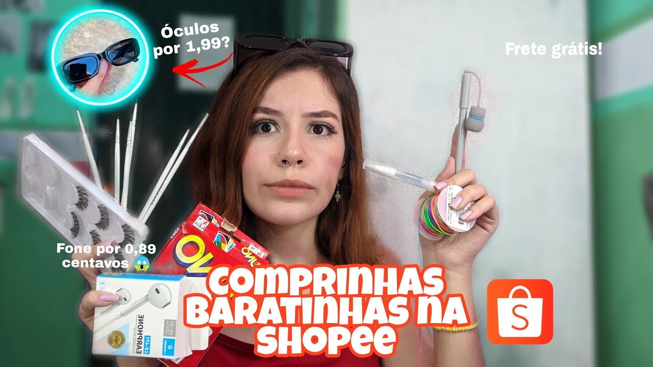 COMPRINHAS BARATINHAS EM PROMOÇÕES SHOPEE fone por 0,89, Uno por 0,99 *ofertas relâmpago*