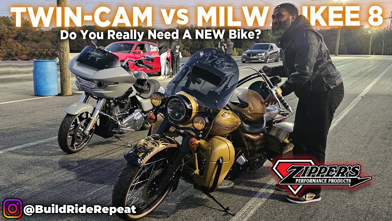 Is A Twin-Cam Harley Better Than A Milwaukee Eight? My Zipper's Performance MUSCLE 107