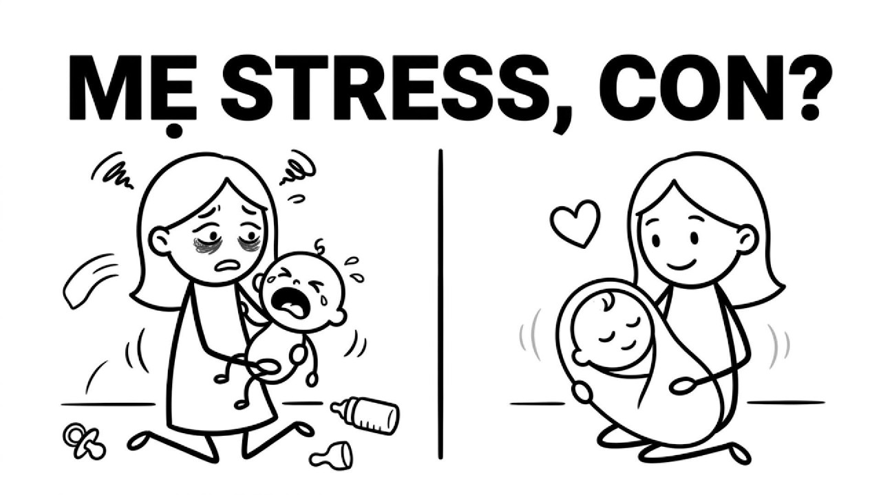 Stress sau sinh ảnh hưởng đến em bé như thế nào