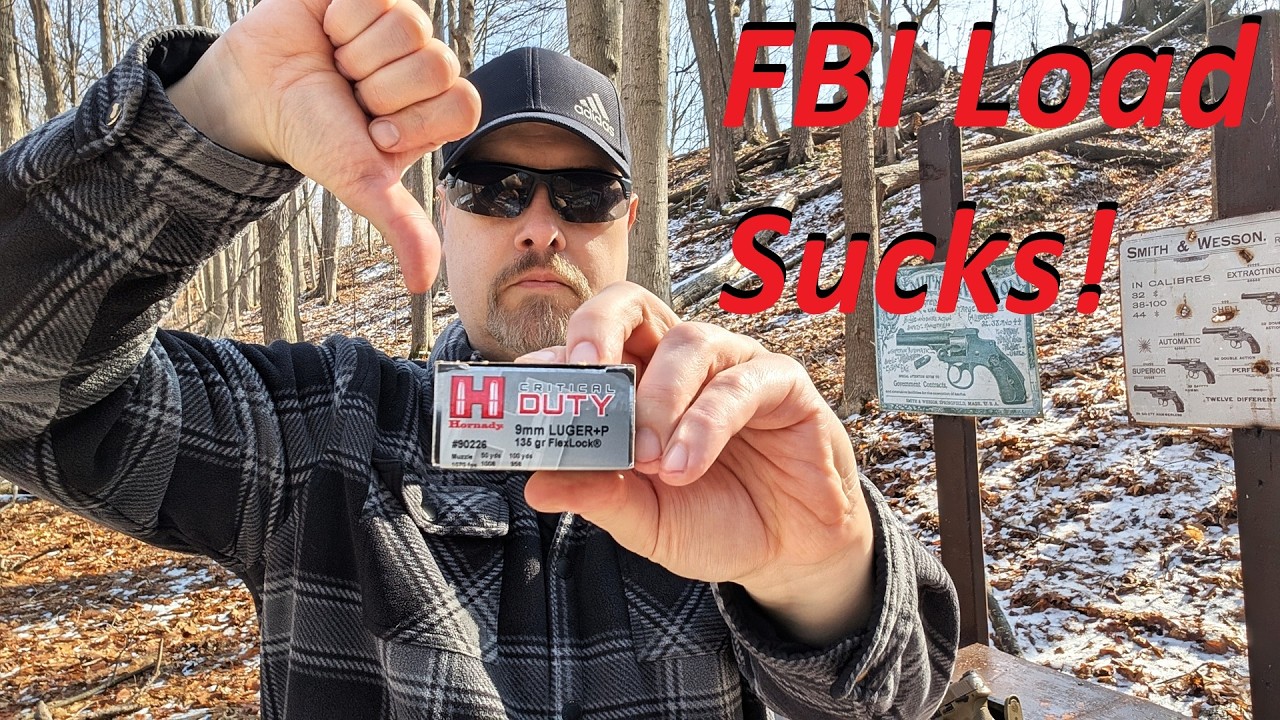 The Current 9mm+P FBI Load is Junk - What Caliber/Ammo I would Have Picked Instead - Ballistic Test