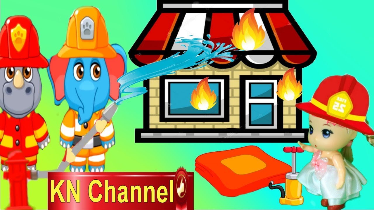 Trò chơi KN Channel BÚP BÊ TẬP LÀM LÍNH CỨU HỘ CỨU HỎA tập 2