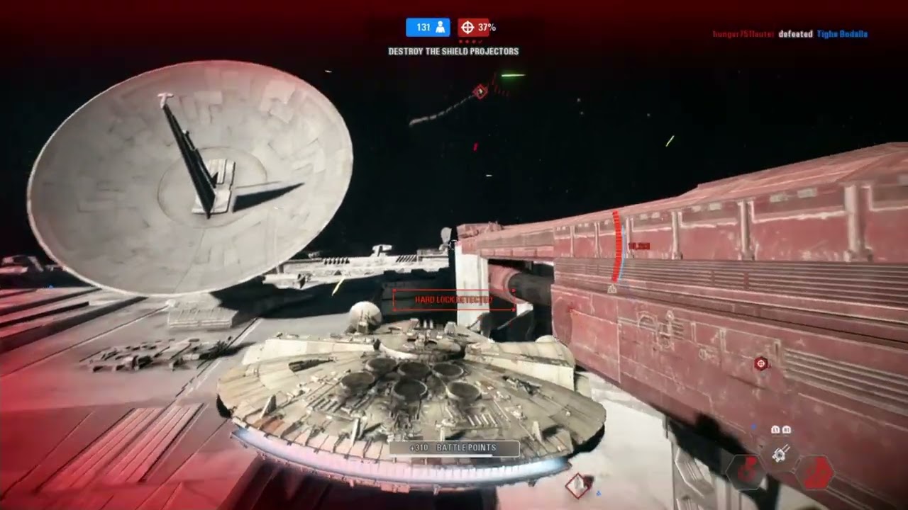 Star Wars Battlefront 2: Starfighter Assault Gameplay (Fondor) #2