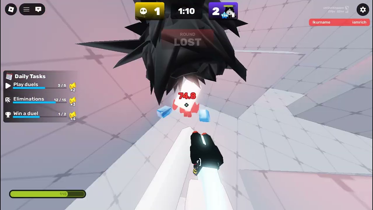 DAY ONE OF TRYING TO REACH LVL 400 IN ROBLOX RIVALS!