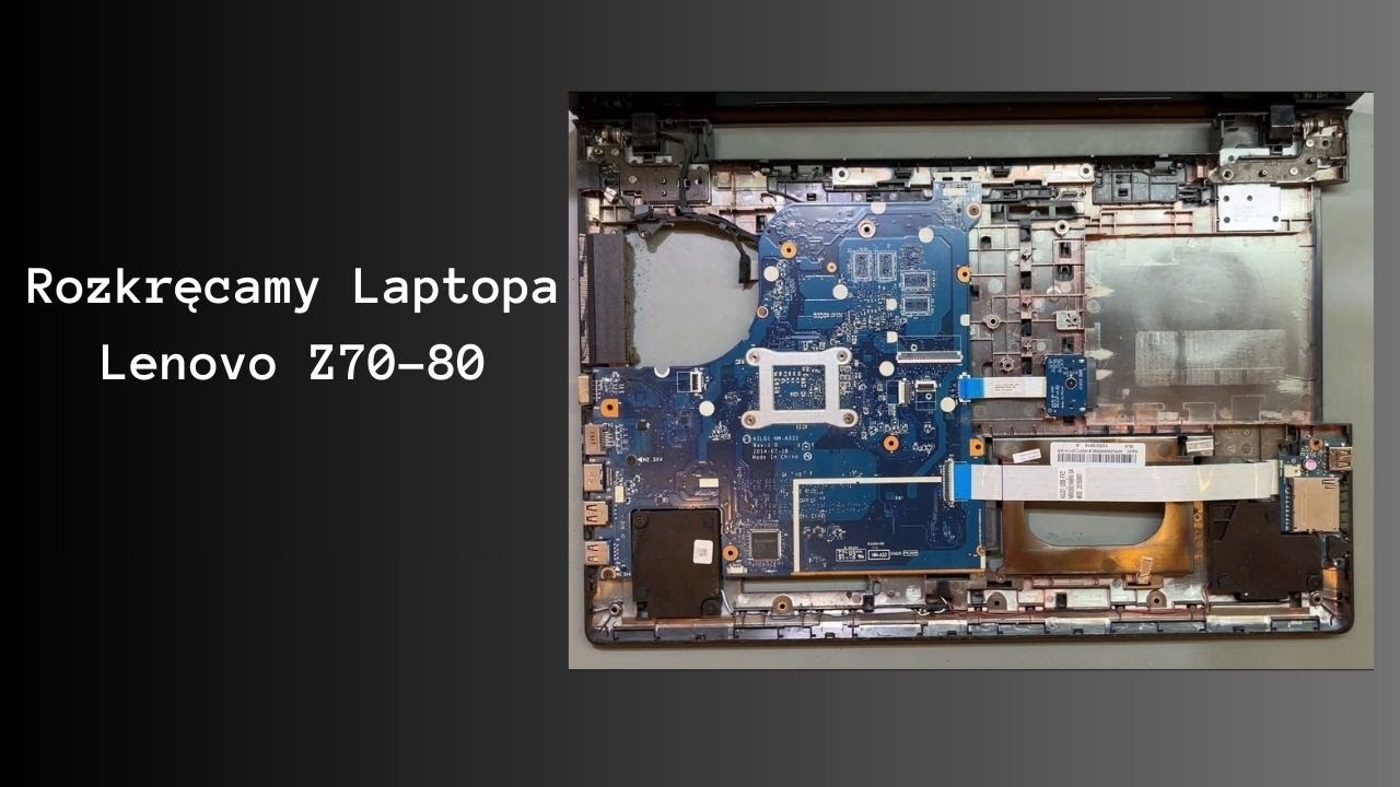 Jak rozkręcić Laptopa Lenovo Z70-80🙂Disassembly🙂