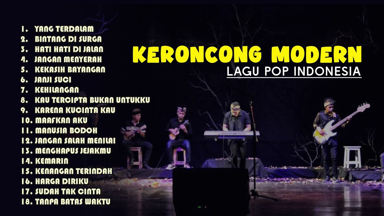 LAGU SANTAI || KERONCONG POP INDONESIA
