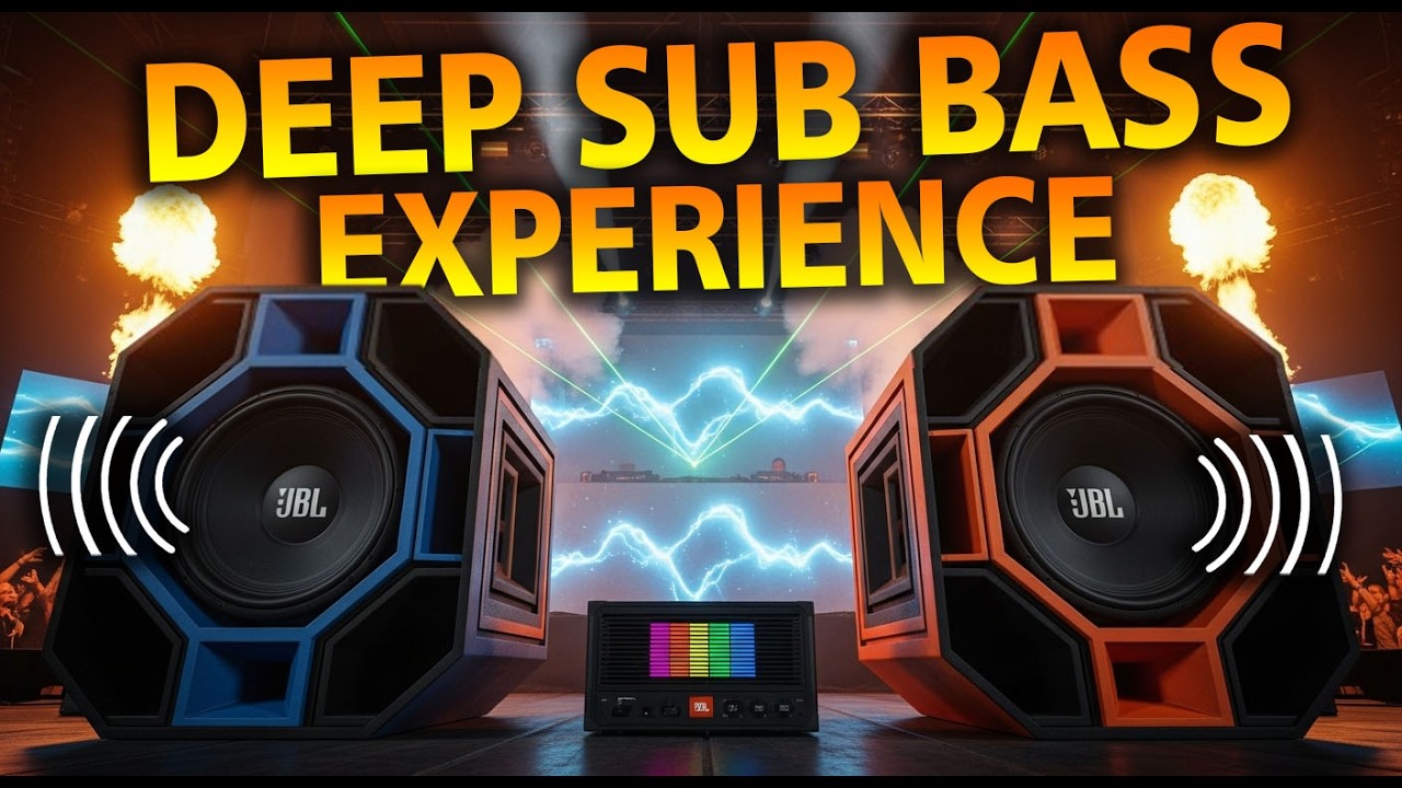 DEEP SUB BASS EXPERIENCE 🔊 EDM REMIX DJ MIX 💥 BASS BOOSTED MUSIC FOR SPEAKER & CAR TEST 🚗🔥
