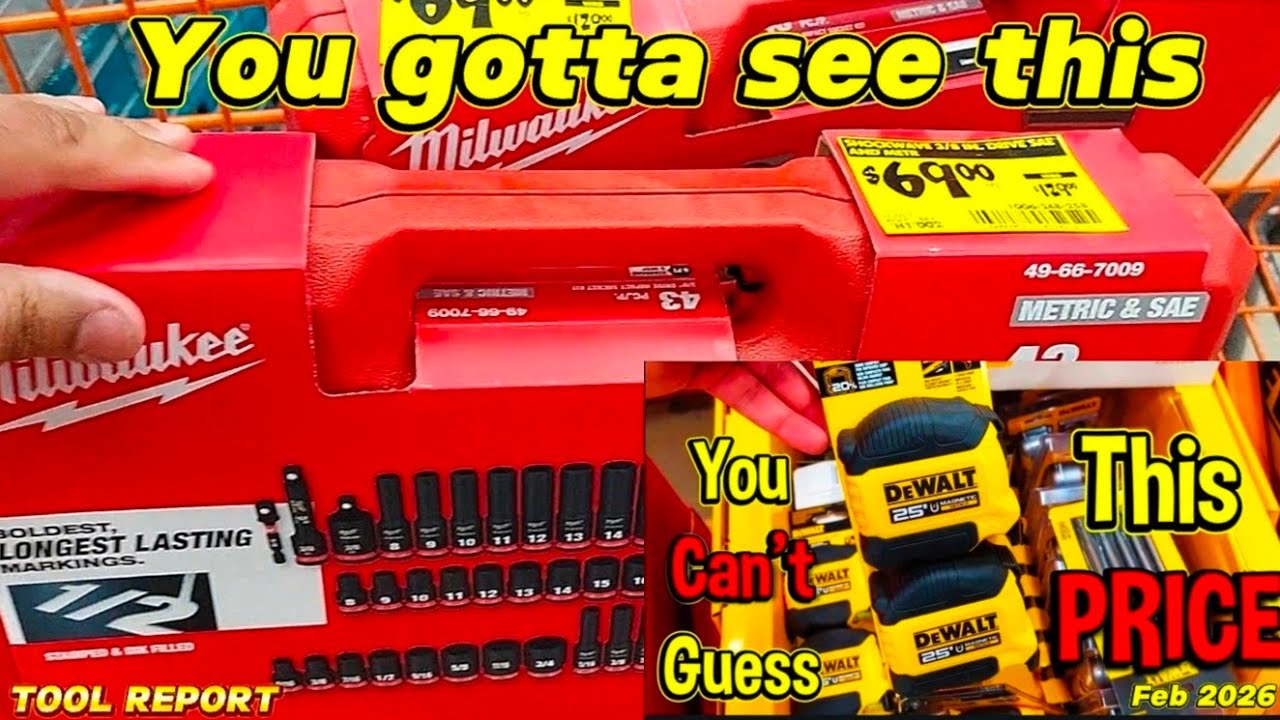 Home Depot Just CRASHED Power Tool Prices – February 2026 INSANE Deals You NEED!
