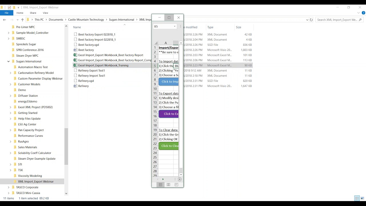 Sugars International XML Import/Export Feature Webinar