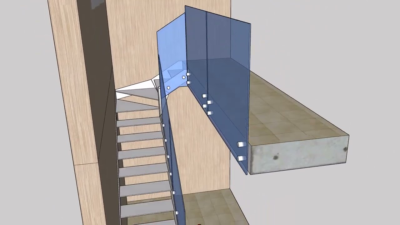 Escalera metálica. V150