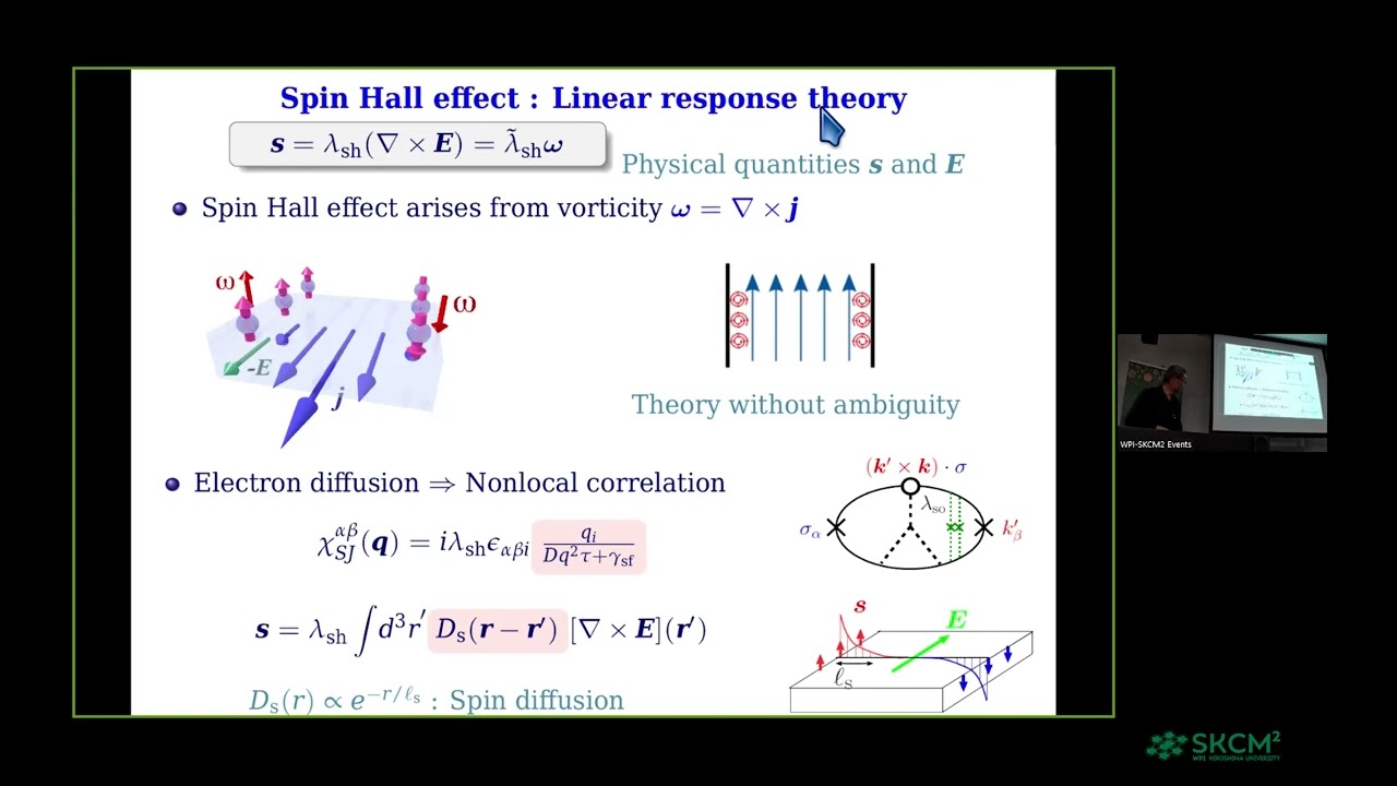 Dr. Gen Tatara (RIKEN): Spin transport effects induced by supercurrent in SNS junction