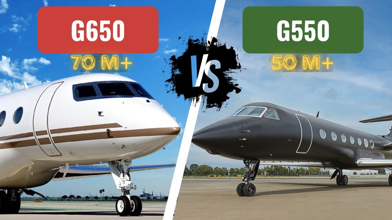 Gulfstream G550 против G650 | Какой из них лучше выбрать?