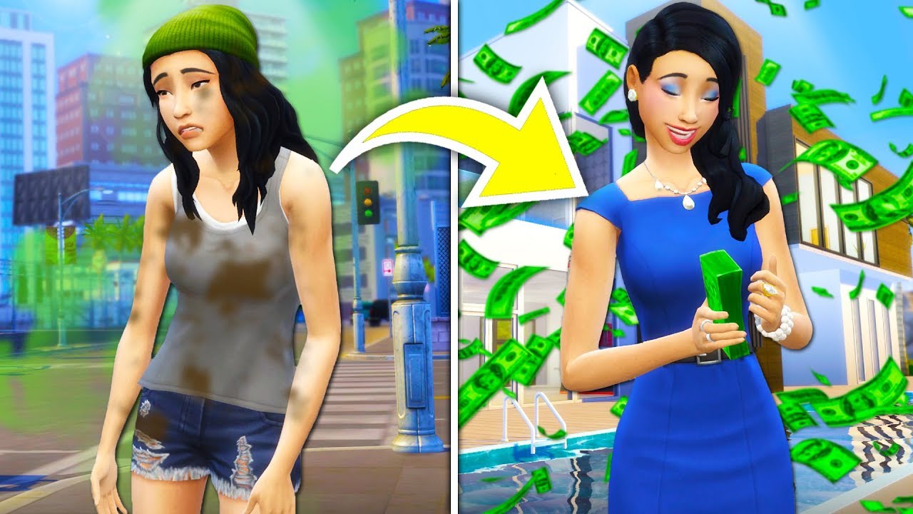 Sims 4 | Homeless to Rich | Story